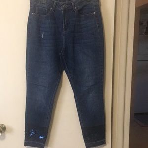 Size 12 signature studio sequence blue jeans